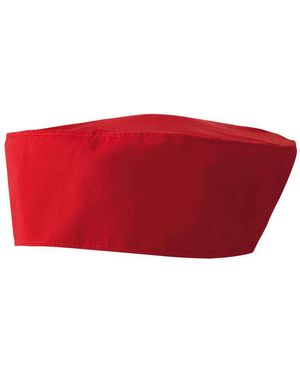 PREMIER Denim Chef Skull Cap - Red