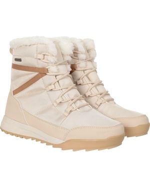 Mountain Warehouse 'Leisure Ii' Snow Boots Sherpa Lined Proof Shoes - Natural