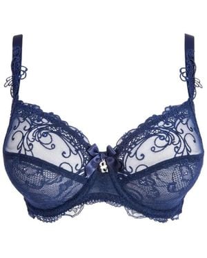 Lise Charmel Soir De Venise Full Cup Bra - Blue