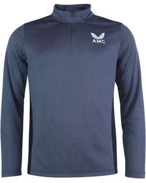Castore Amc Core Midlayer Tennis Top - Blue