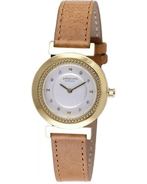 Johan Eric Djursland Ipyg Dial Stap..Watch Leather - Natural