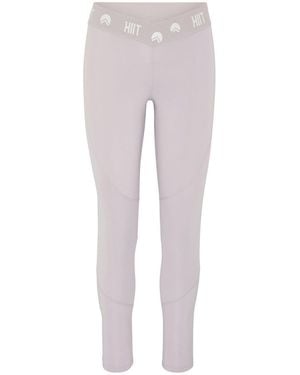 HIIT Logo Running Leggings - Grey
