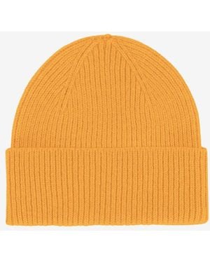 COLORFUL STANDARD Merino Wool Beanie - Orange