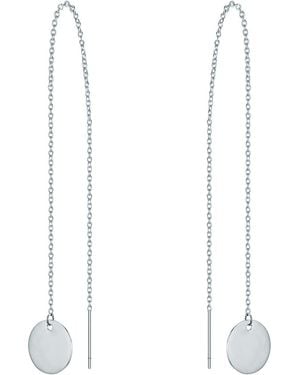 Eastside Stainless Steel Earring - White