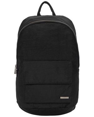 Smith & Canova Zip Around Nylon Backpack - Black