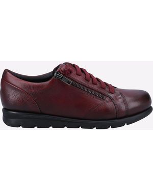 Fleet Foster Polperro Memoru Foam Shoes - Red