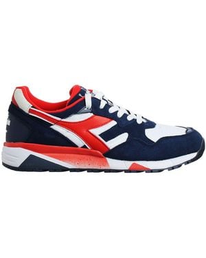 Diadora N9002 Multicoloured Trainers - Blue