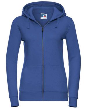 Russell Ladies Authentic Full Zip Hoodie (Bright Royal) - Blue