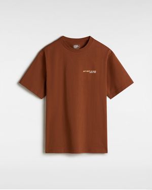 Vans Art Dept. Tee T-Shirt - Brown
