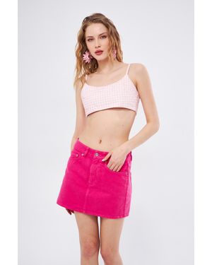 Kutaf Roze Spijkerrok