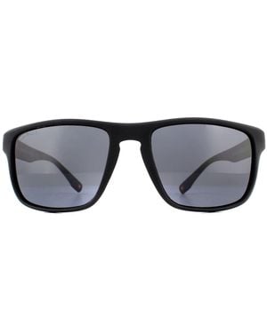 Montana Sunglasses Sp314 Rubber Smoke Polarized - Grey