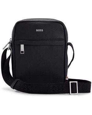 BOSS Reporter Messenger Bag - Black