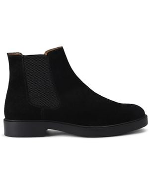 KG by Kurt Geiger Suede Douglas Boots - Black