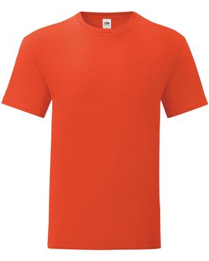 Fruit Of The Loom Iconic 150 T-Shirt (Flame) - Orange