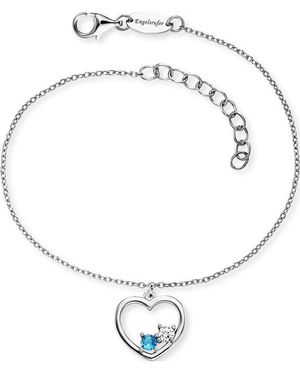 Engelsrufer Erb-Yiyaheart-Zim Ladies Yin Yang Heart Bracelet - White
