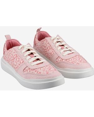 Cole Haan Grandpro Rally 100% Cotton Light Trainers - Pink