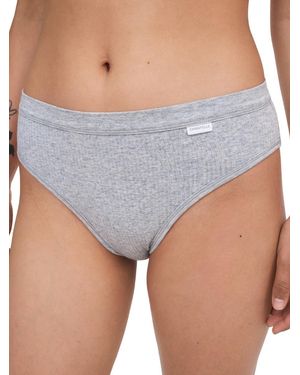Chantelle Cotton Comfort Hi Cut Brief - Purple