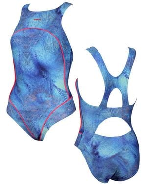 Maru Costume Pacer Back Swimsuit - Blue