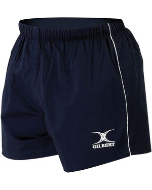 Gilbert Match Solid Bermuda Shorts - Blue