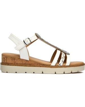 Lotus Shannon Sandals - Metallic