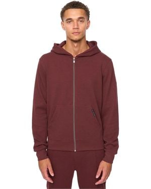Duck and Cover Optimus Full Zip Hoodie - Red