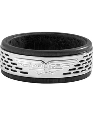 Police Pj.26467Rss-01-10 Ring - Black