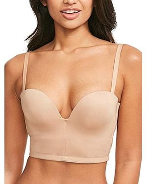Wonderbra Ultimate Backless Plunge Bra - Brown