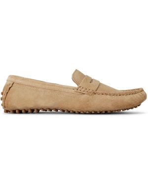 KG by Kurt Geiger Suede Rocky Loafers - Natural