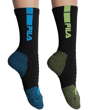 Fila Pack-2 Long Running Socks F2525 For - Black