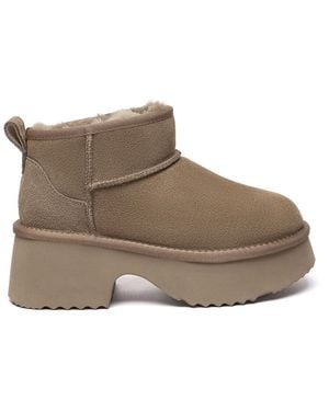 EverAu Australia Ever Au Nicobar 3-Way Style Platform Mid Boots - Grey