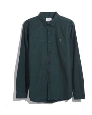 Farah Steen Slim-Fit Shirt - Green