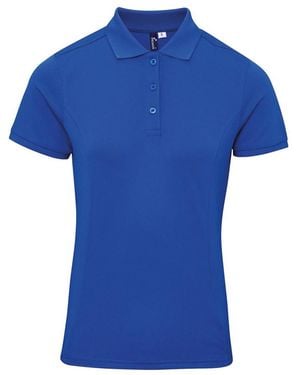 PREMIER Ladies Coolchecker Plus Polo Shirt (Royal) - Blue