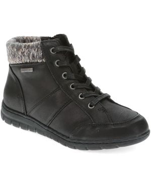 Jones Bootmaker Nimble Leather Ankle Boots - Black