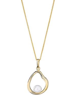 Orphelia 'Baptiste' 925 Sterling Chain With Pendant - Metallic