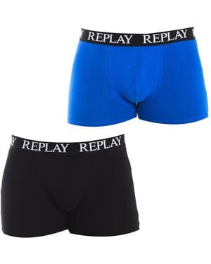 Replay Pack-2 Boxers I101005 - Blue