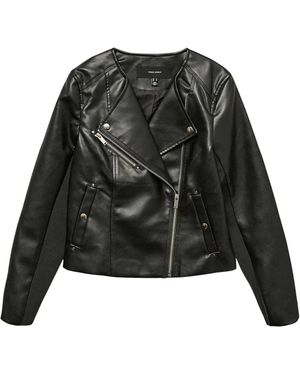Vero Moda Faux Leather Bikerjack - Zwart