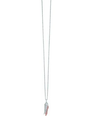 Engelsrufer Ern-Wingduo-Bir Ladies Wing Necklace - White
