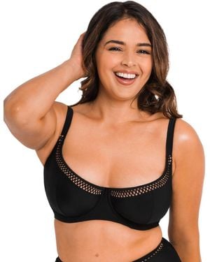 Curvy Kate Cs020306 First Class Balcony Bikini Top - Black