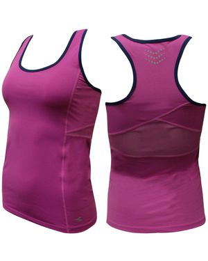 Diadora Running Vest Textile - Purple
