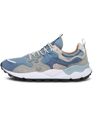 Flower Mountain Yamano 3 Blauwe Sneakers