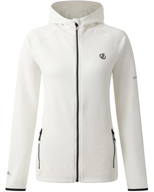 Dare 2b Ladies Density Core Stretch Midlayer (Egret) - White