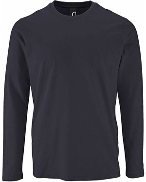 Sol's Imperial Long Sleeve T-Shirt (Mouse) - Blue