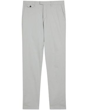 Ted Baker Haydae Slim Fit Textured Chino Trousers - Grey