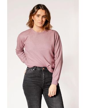 Secret Label Gem Detail Soft Touch Jumper - Pink