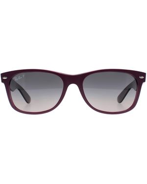 Ray-Ban Rectangle Polarized New Wayfarer 2132 - Brown
