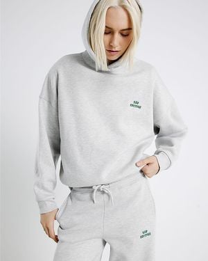 River Island Hoodie Rvr Edition Back Print - Grey