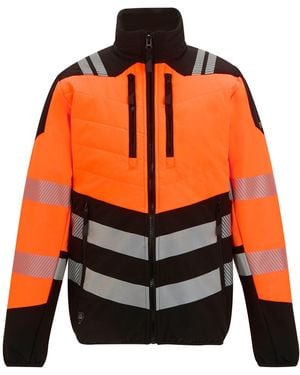Regatta X-Pro Hi-Vis Hybrid Jacket - Orange