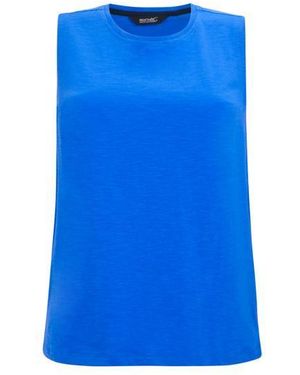 Regatta Ladies Fariene Sleeveless Top (Sonic) - Blue