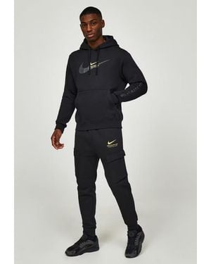 Nike Athletic Fleece Cargo Tracksuit - Blue