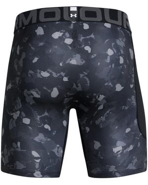 Under Armour Camo Compression Fitness Shorts - Grey